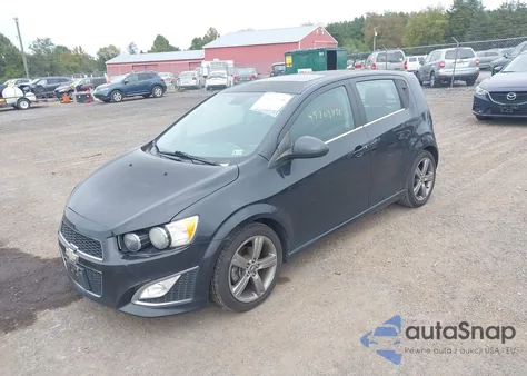 2013 Chevrolet Sonic Rs Auto from USA, damaged, VIN 1G1JG6SB6D4212202